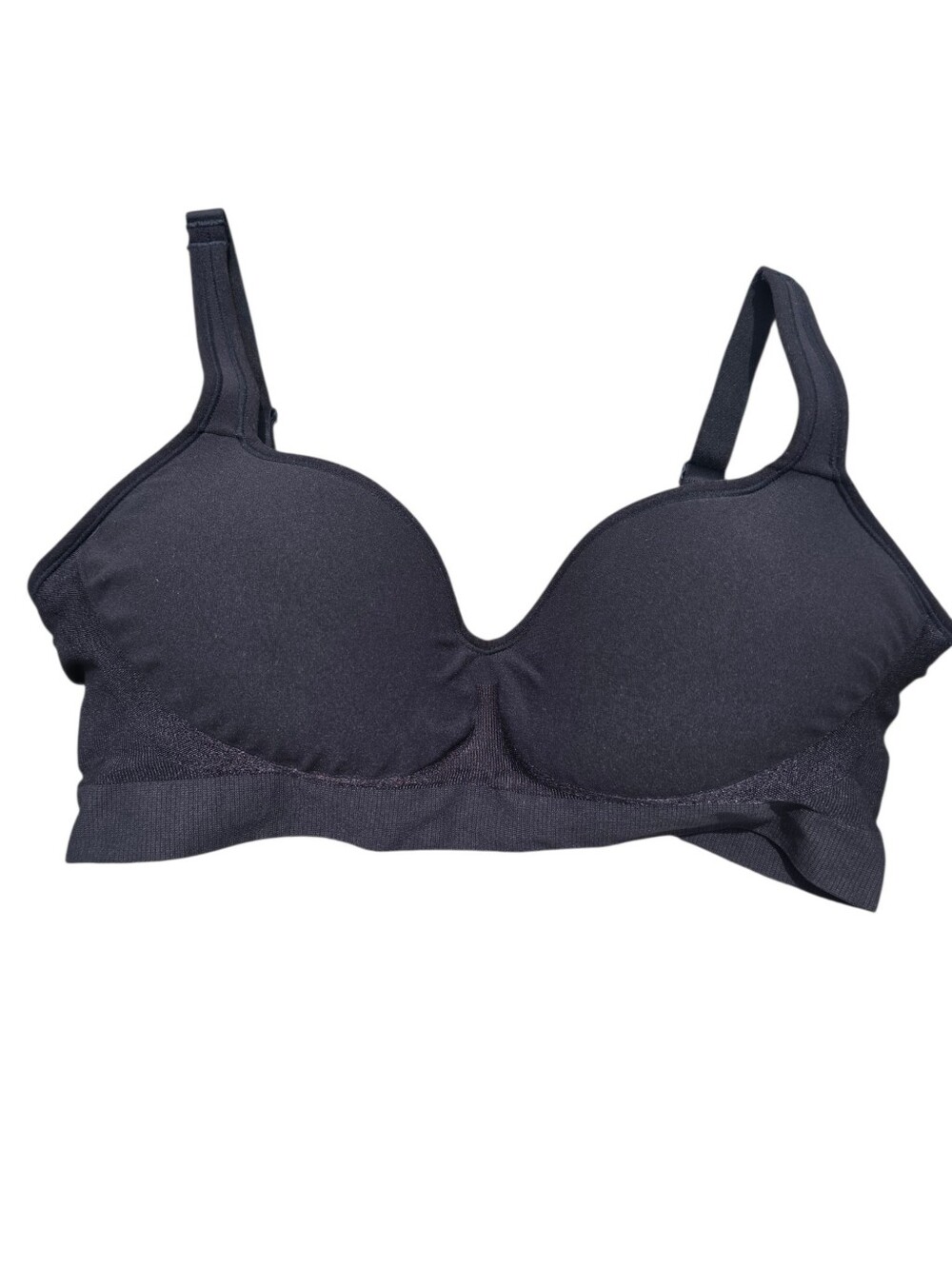 Shapermint Black Wireless Seamless T-Shirt Bra
